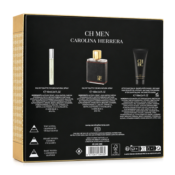  MEN EDT 100 ML + BALSAMO AFTER SHAVE 100 ML + PERFUMERO 10 ML