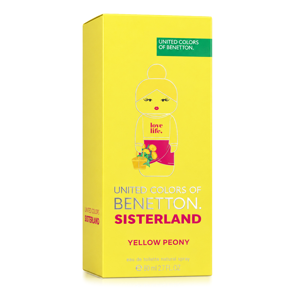 D BNT SISTERLAND YELLOW PEONY EDT 80 ML