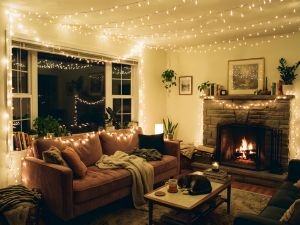 What decorative lamps can illuminate garden perimeters?