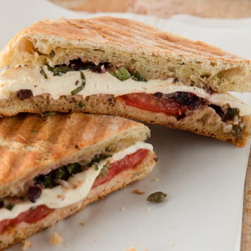 Panera Tomato Mozzarella Panini