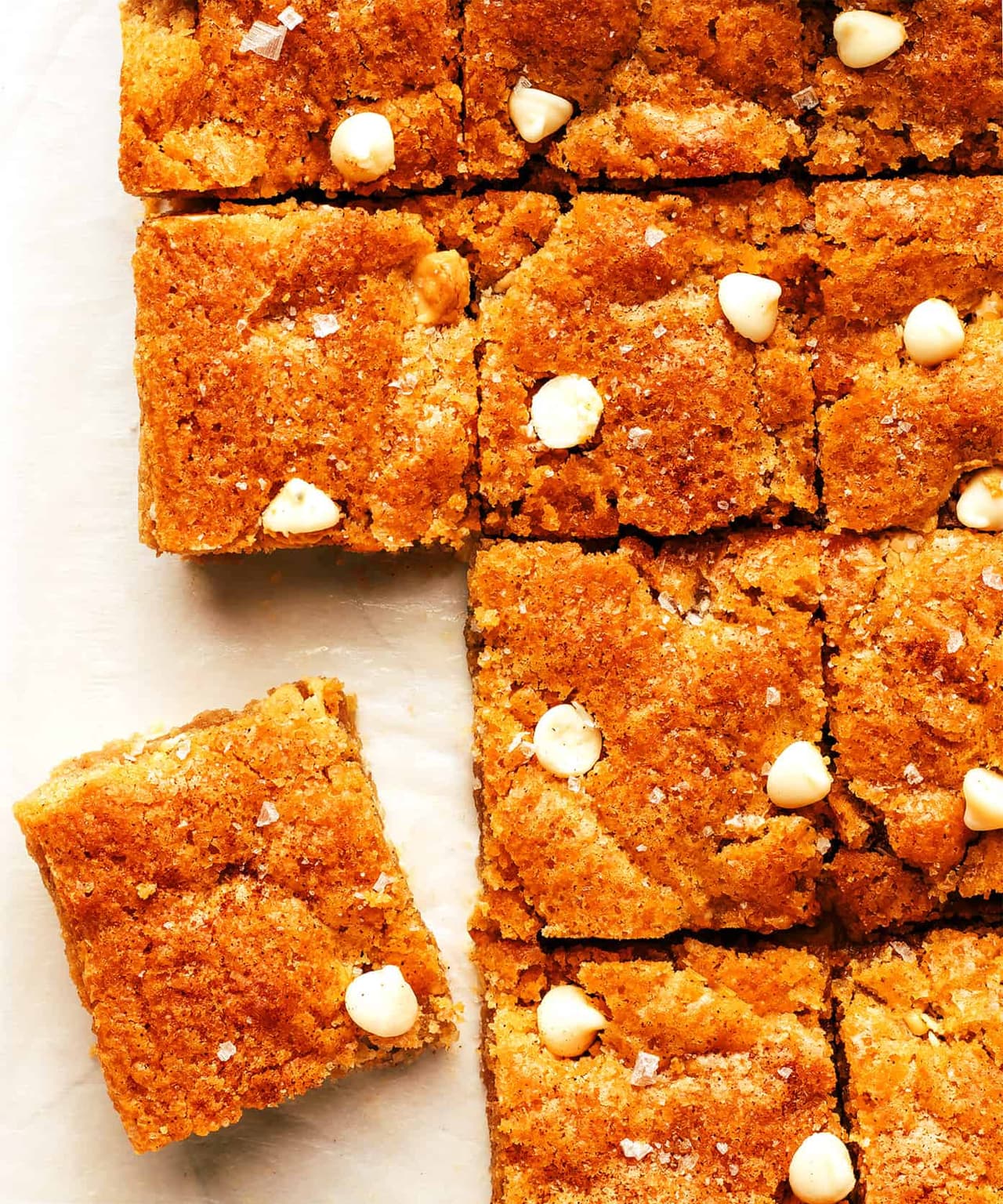 Snickerdoodle Blondies | Punchfork