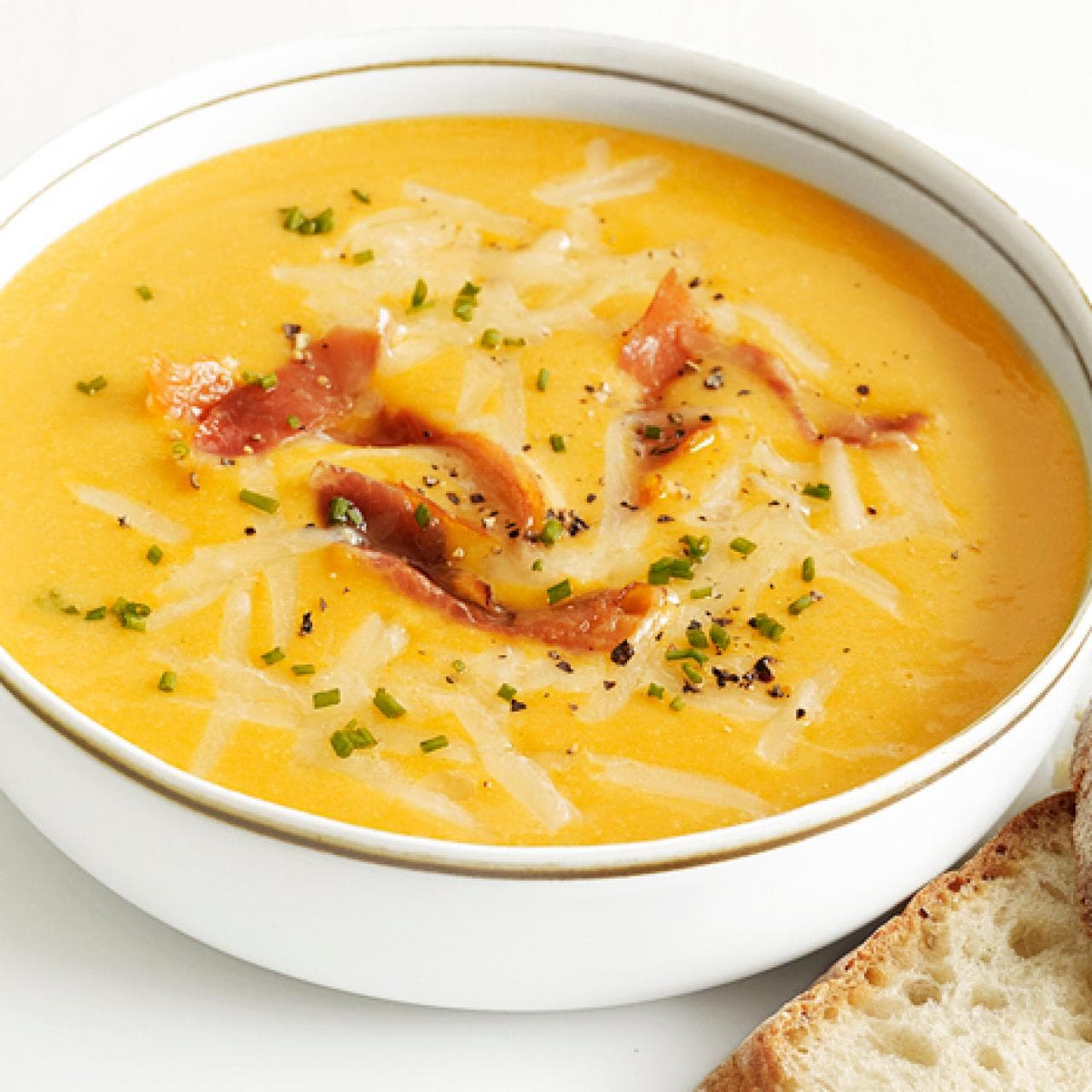 Apple-Cheddar-Squash Soup