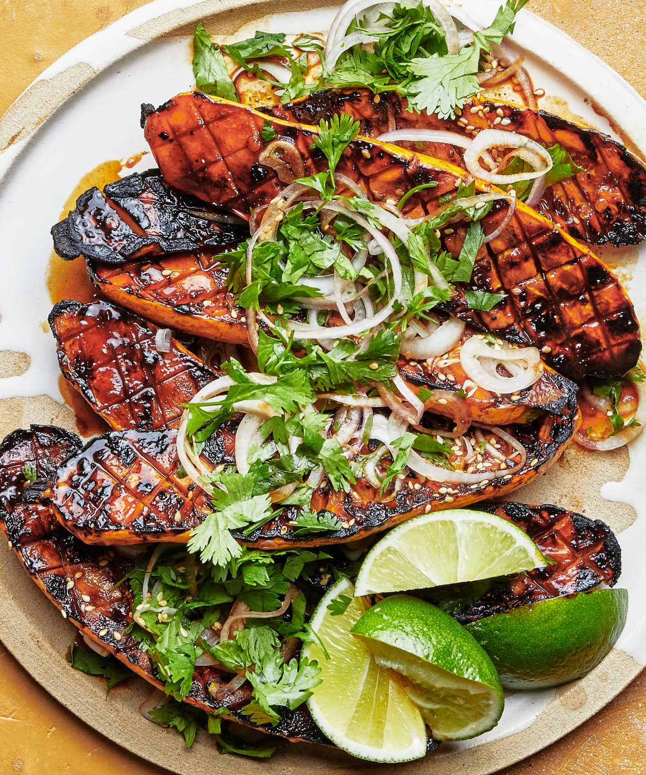 Sweet and Spicy Grilled Summer Squash | Punchfork