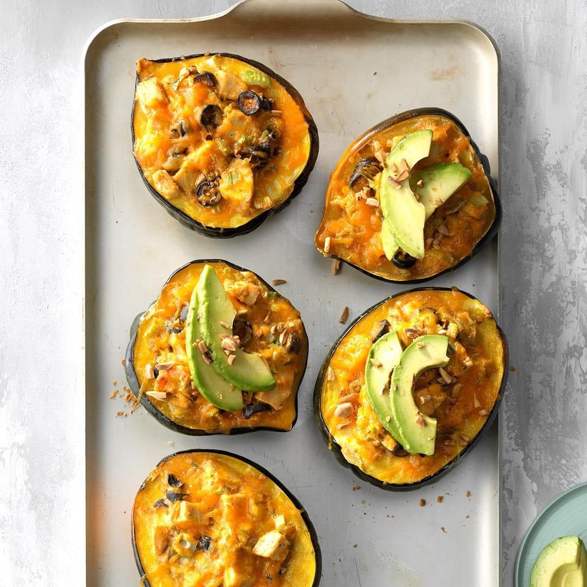 Arizona Chicken in Acorn Squash | Punchfork