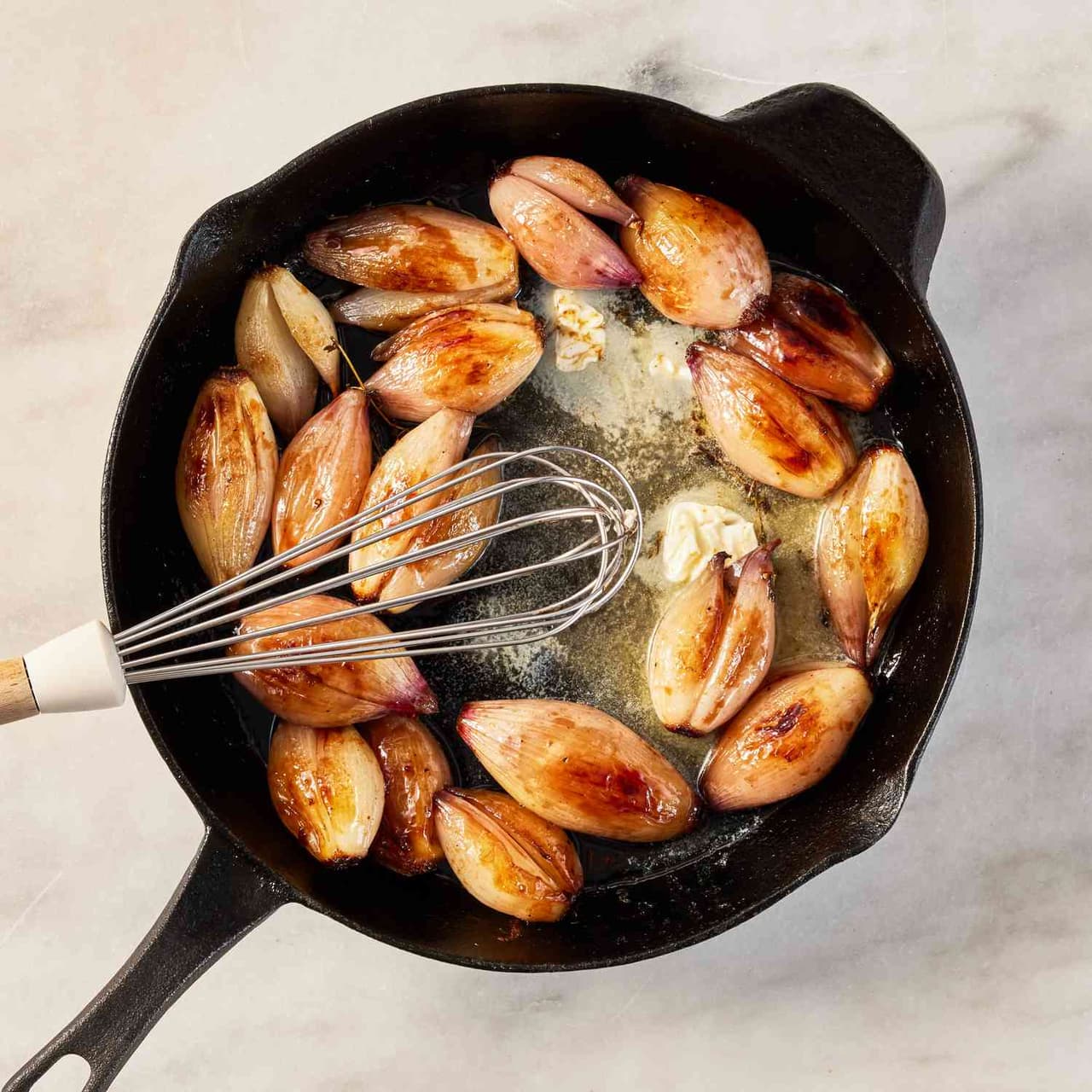 Maple-Balsamic Roasted Shallots | Punchfork