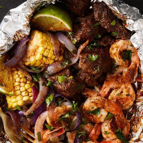 Surf 'N Turf Foil Packs | Punchfork