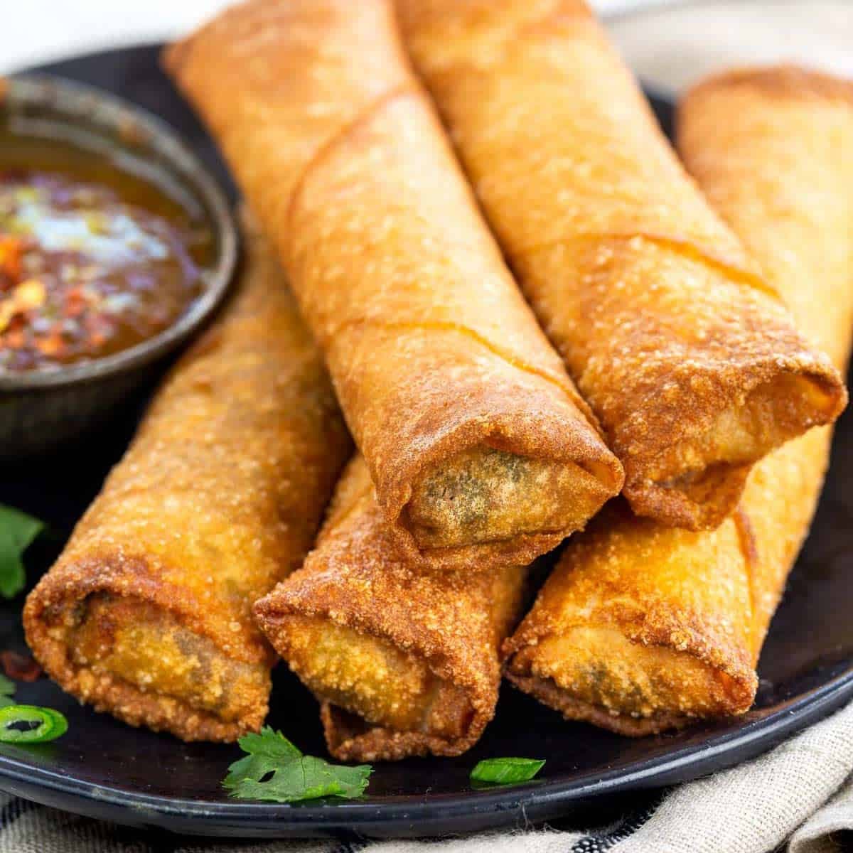 Homemade Egg Rolls, image size:1200x1200