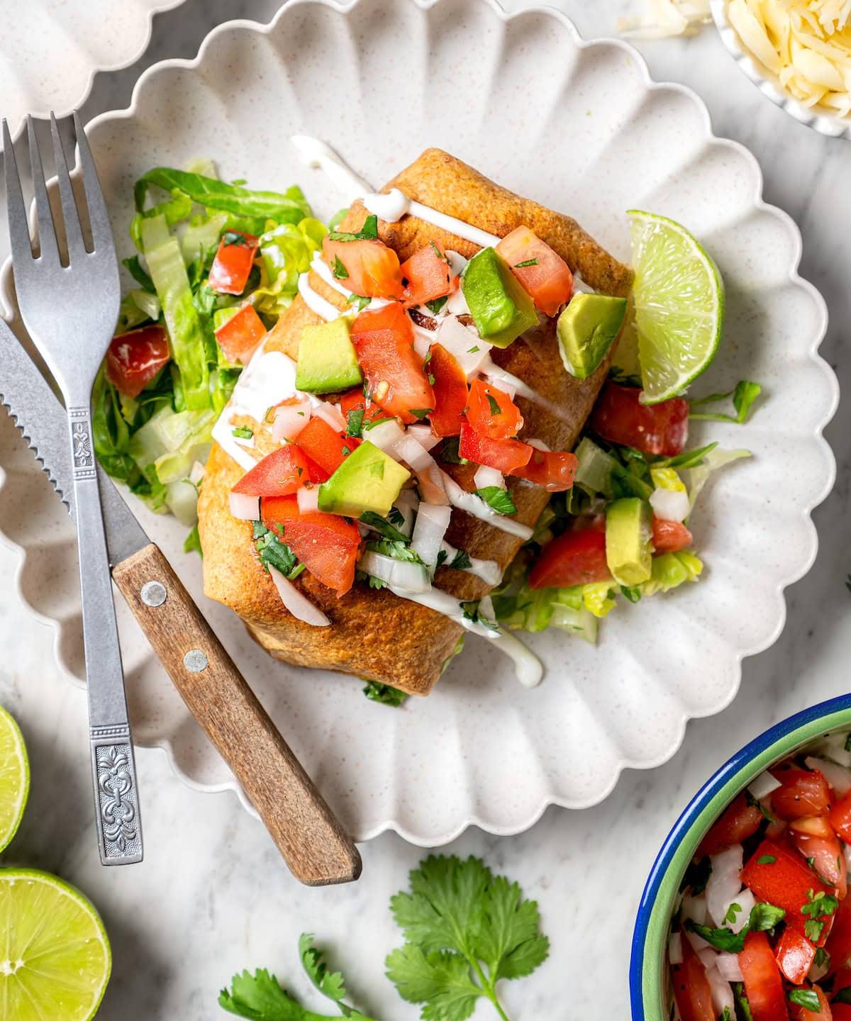 Chicken Chimichangas | Punchfork