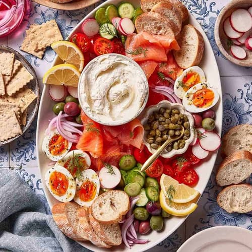 Smoked Salmon Platter | Punchfork
