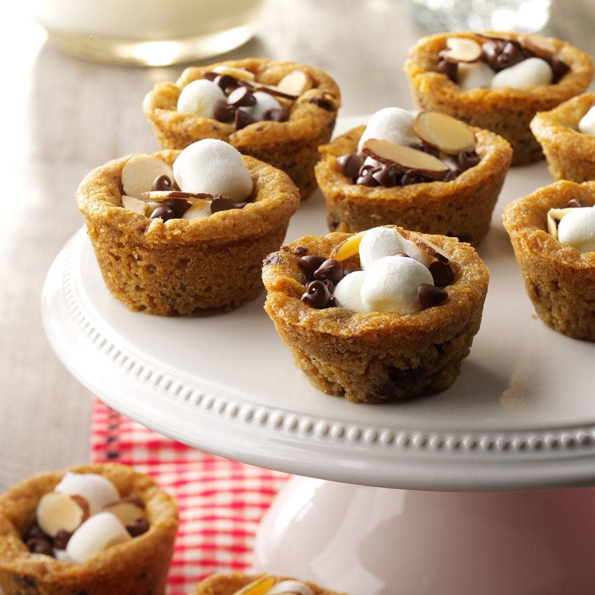Rocky Road Cookie Cups | Punchfork