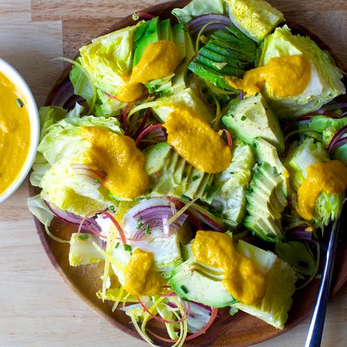 japanese salad with ginger dressing Carrot-Ginger Dressing
