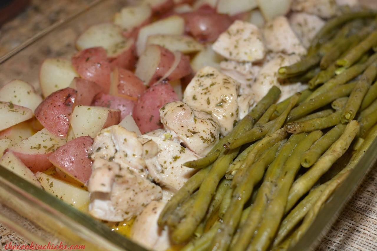 Ranch Chicken with Green Beans and Potatoes