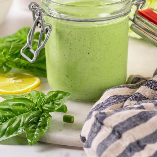 skinnytaste green goddess dressing Basil Green Goddess Dressing
