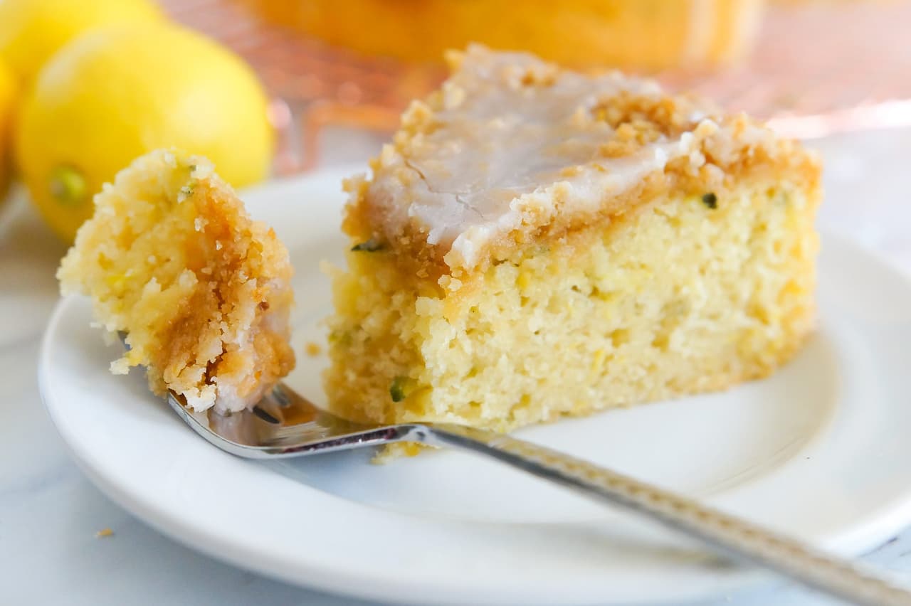 Lemon Zucchini Coffee Cake | Punchfork