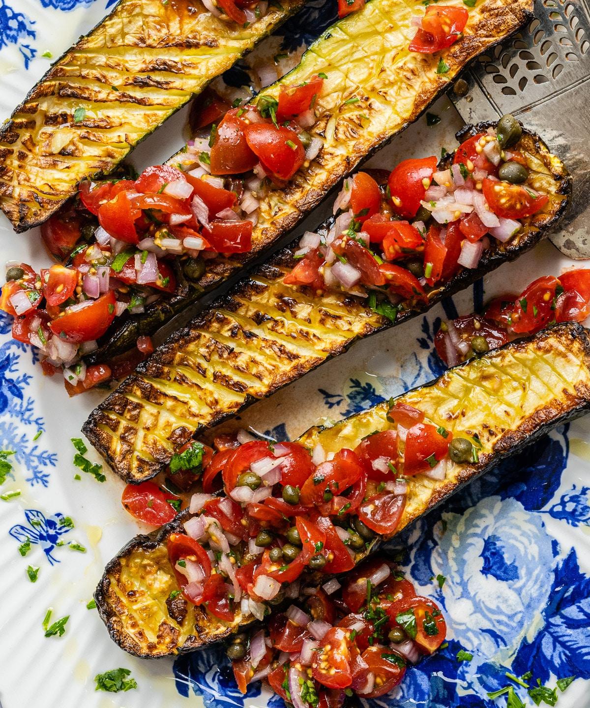 Thomas Keller's Viral Roasted Zucchini in Your Air Fryer | Punchfork