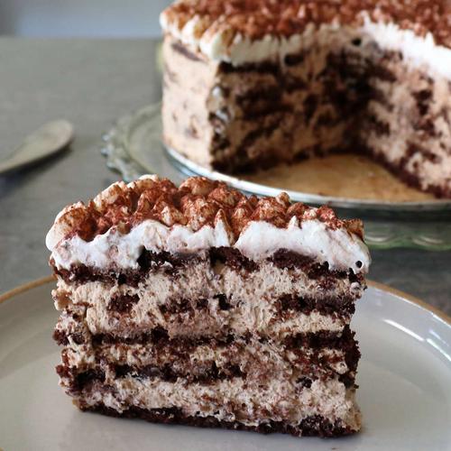 Mocha Chip Icebox Cake | Punchfork