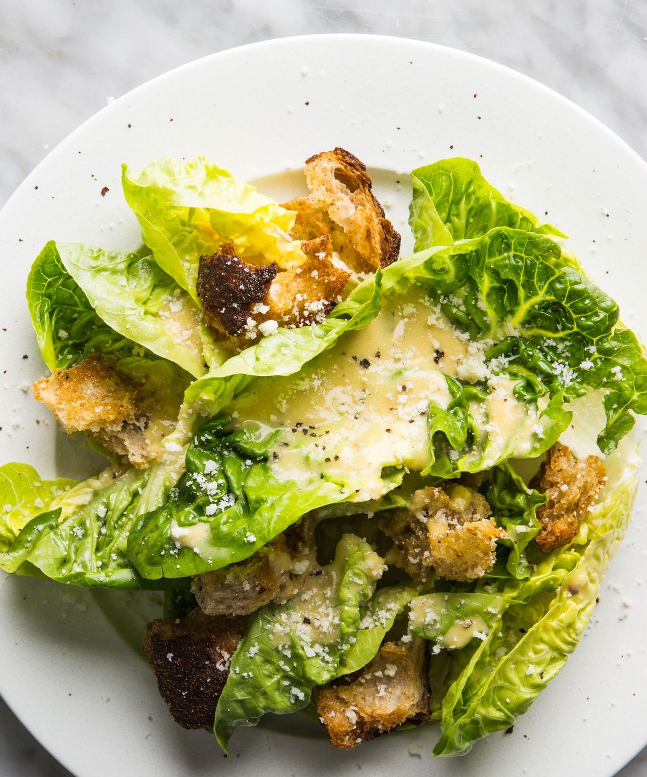 once upon a chef caesar dressing Homemade salad with recipe Best Caesar Salad Dressing Recipe