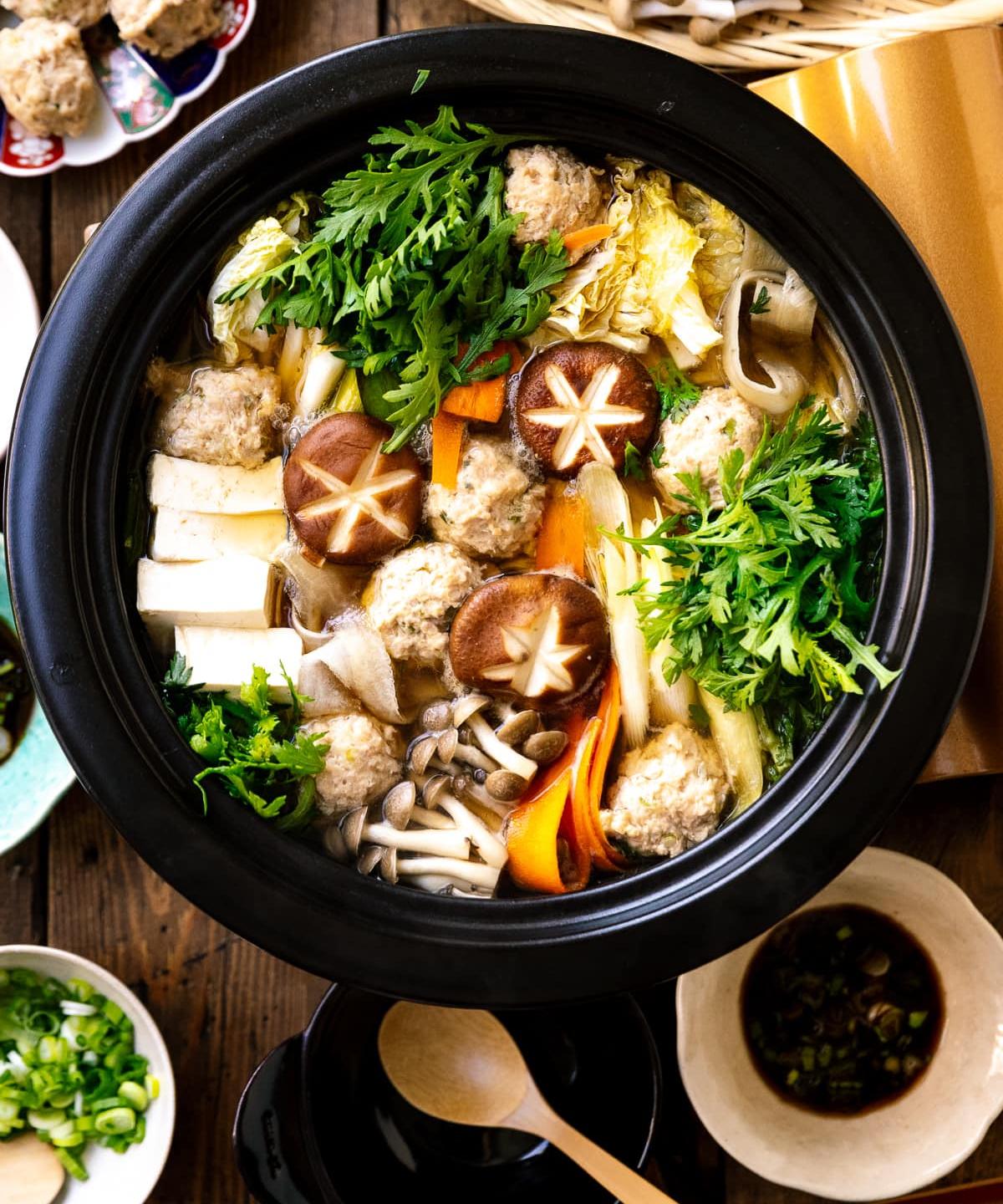 Tsukune Hot Pot (Tori Dango Nabe) | Punchfork