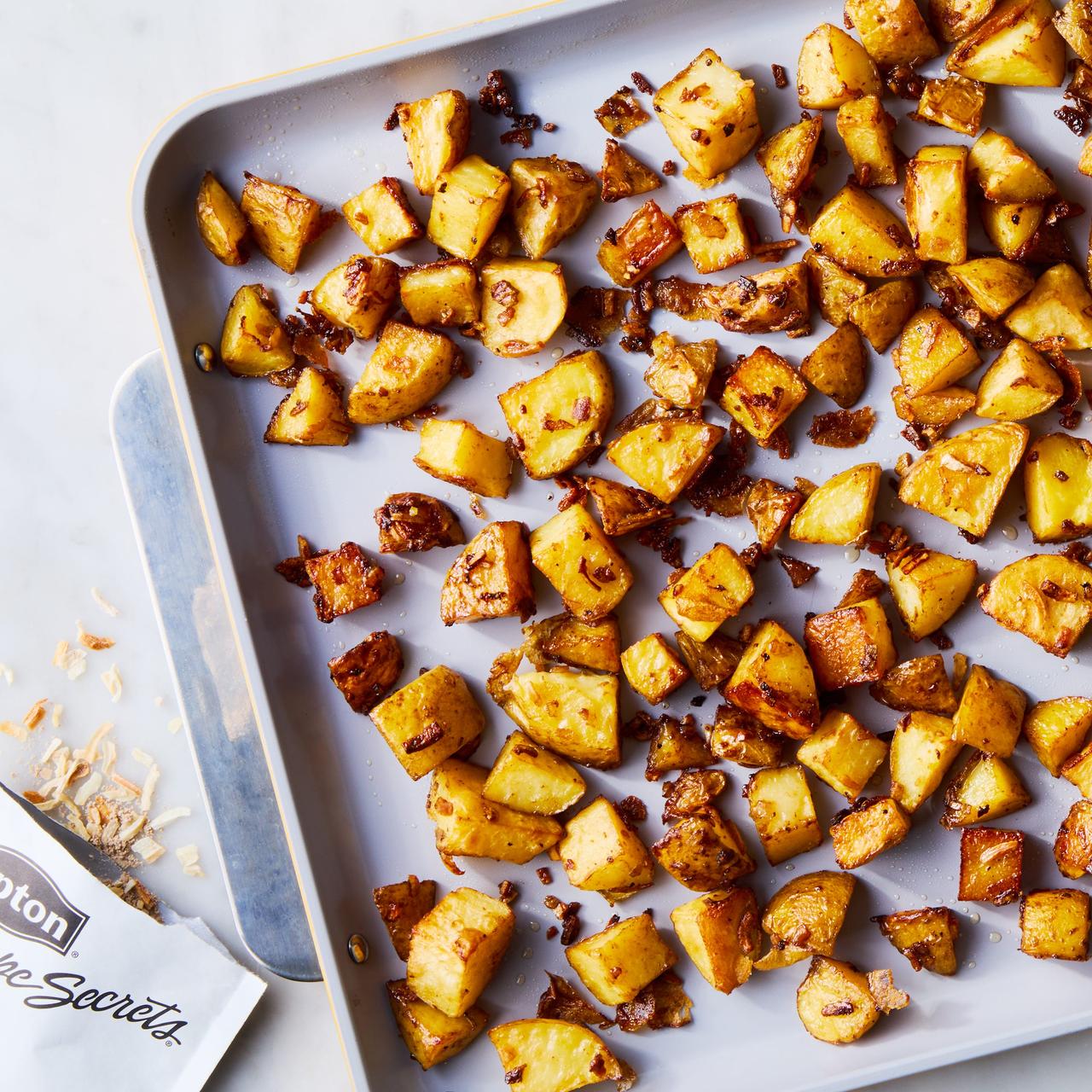 Onion Soup Mix Roasted Potatoes | Punchfork