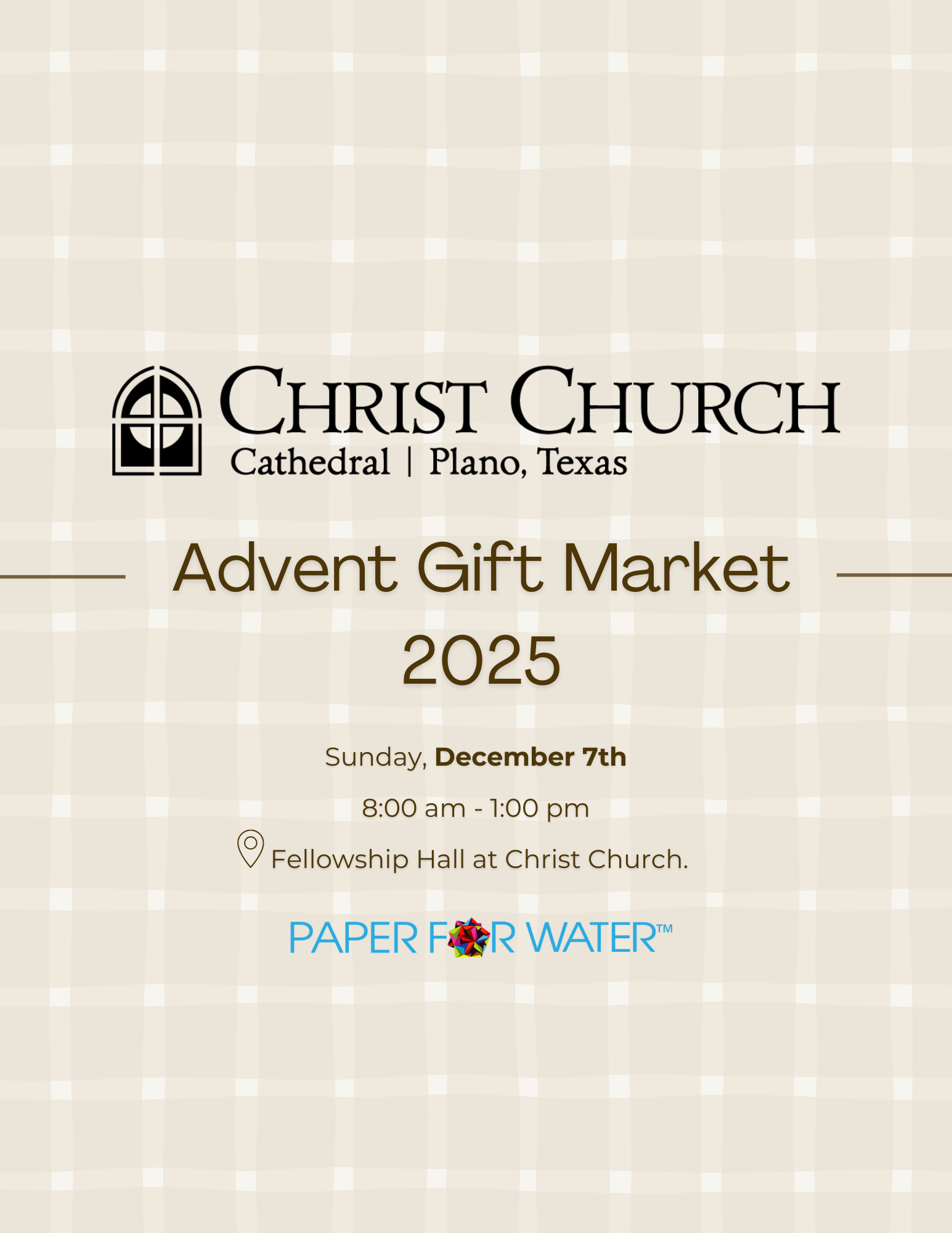 Advent gift market