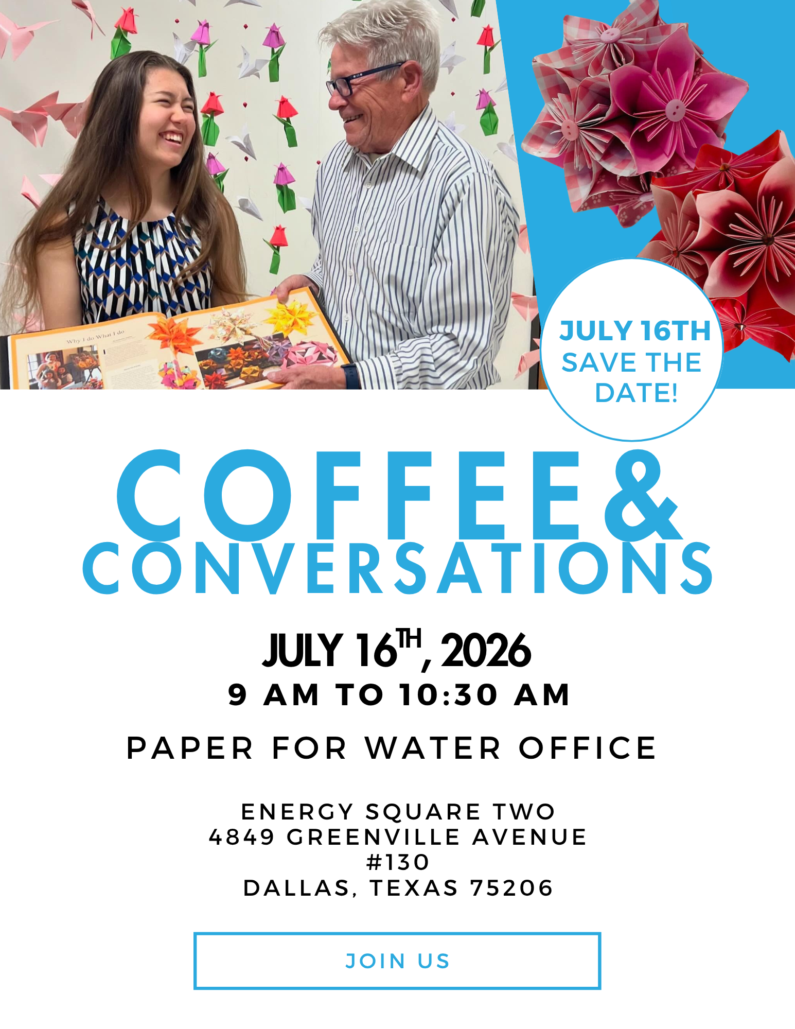 Coffee and conversations mobile