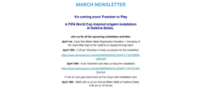 Newsletter website template