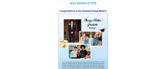 Newsletter website template