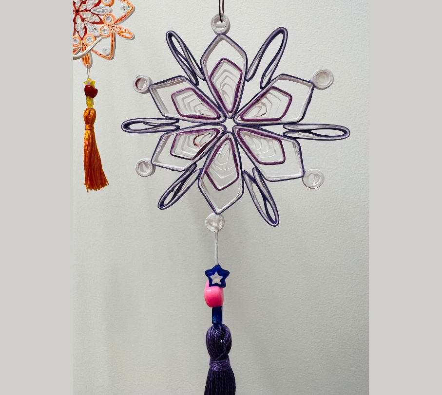Purple mandala