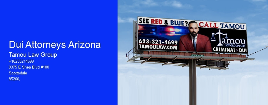 Dui Attorneys Arizona