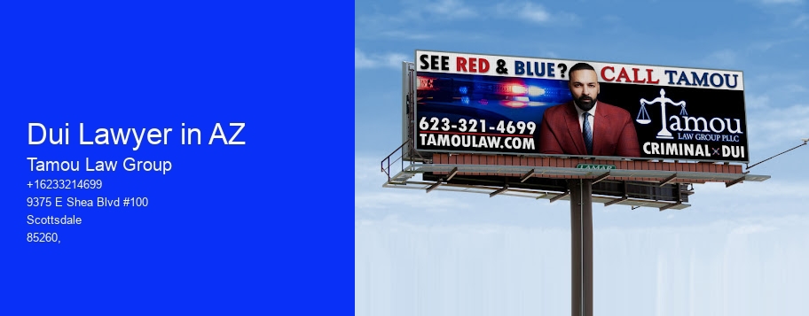 Dui Lawyer in AZ