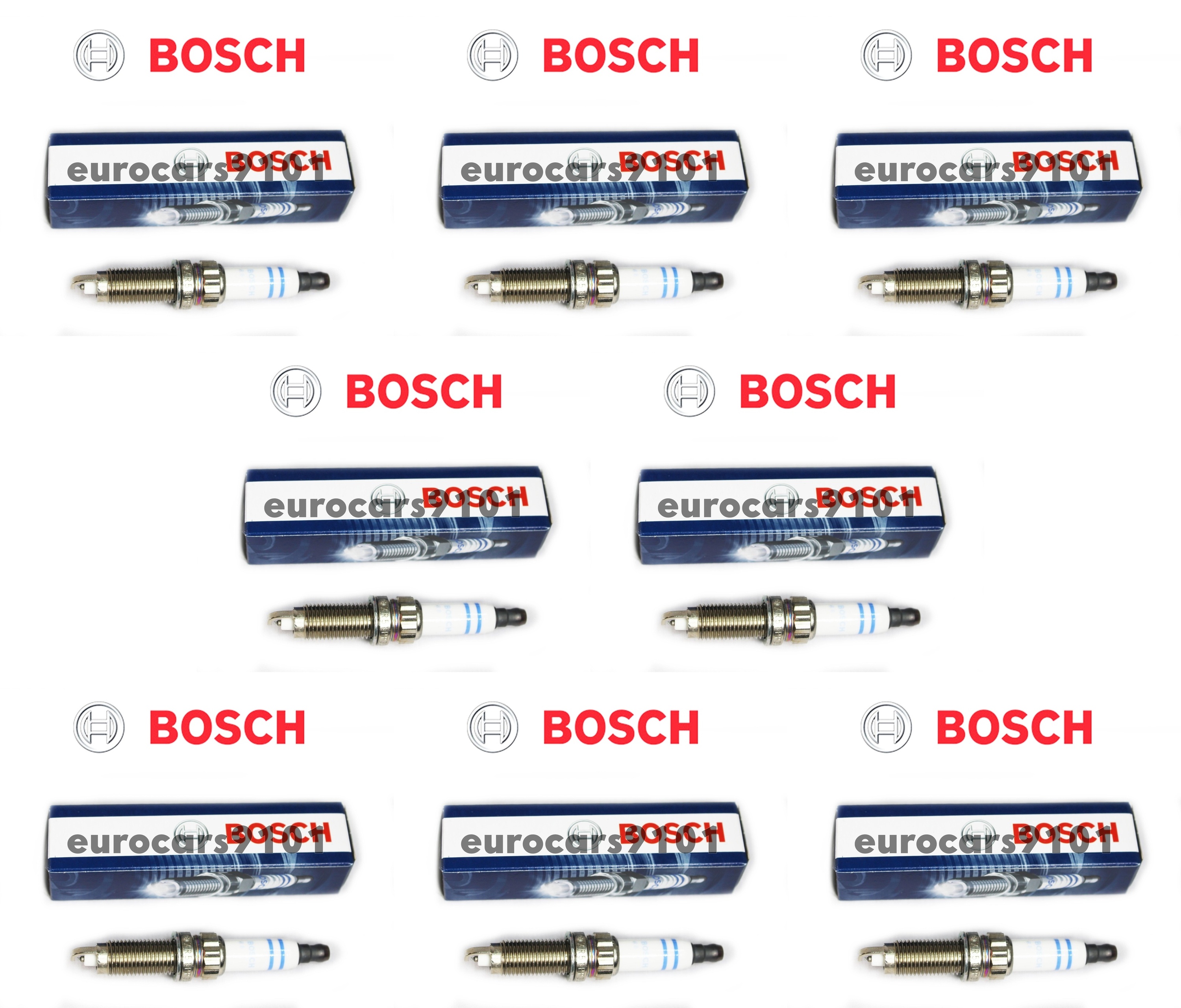 BMW X5 Bosch Spark Plugs 0242145515 12120037580 Set of 8 eBay