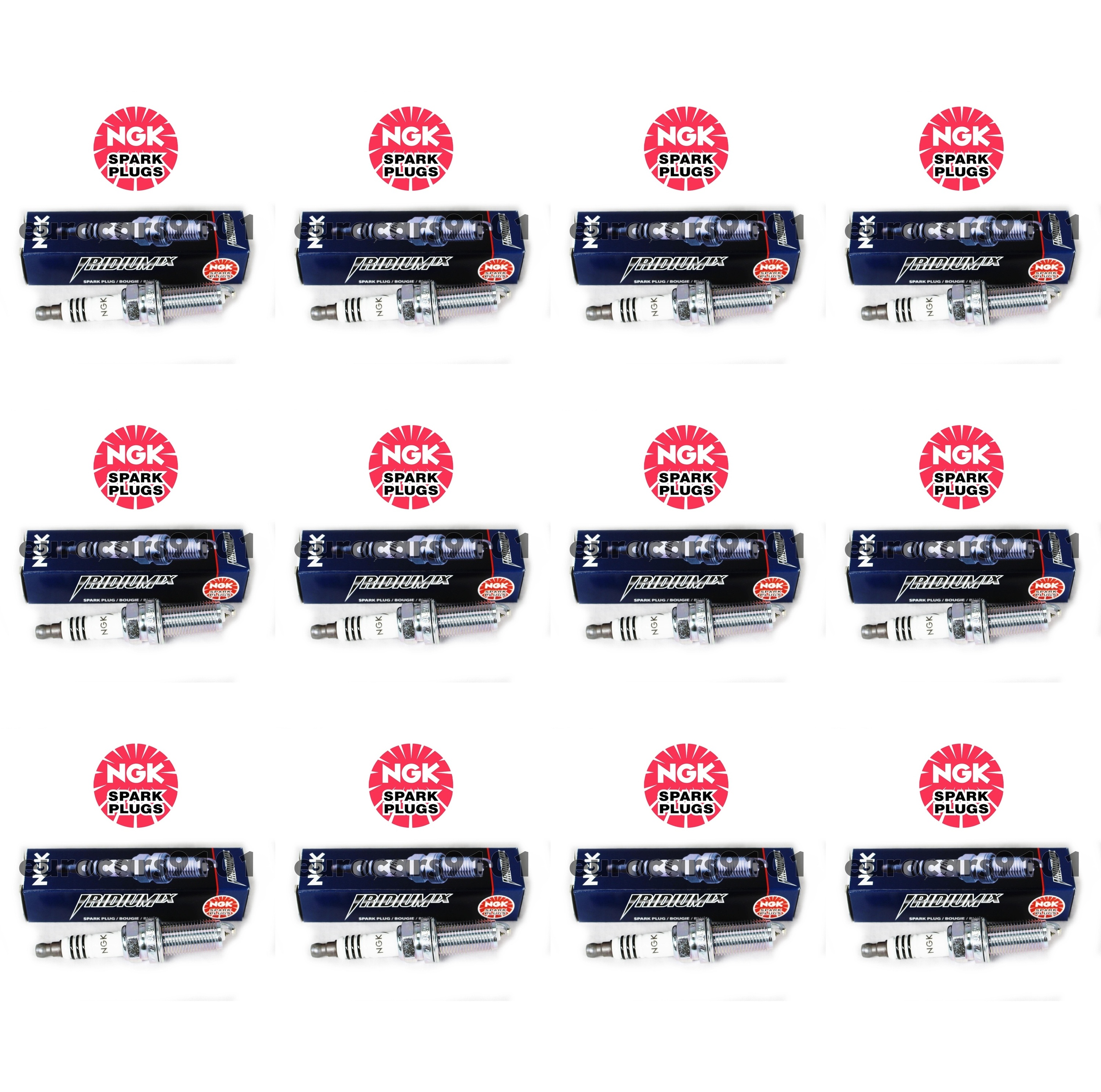 Set of 12 BMW Saab Volvo NGK Spark Plugs 6619 0041591303