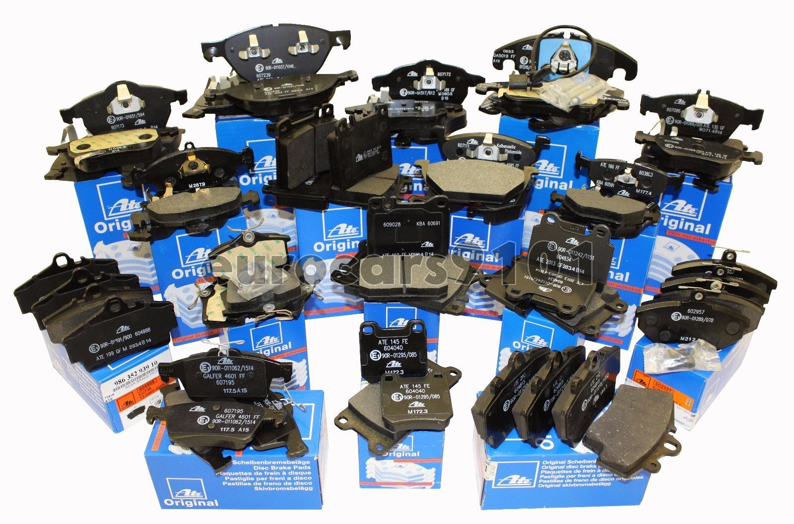 Mini Cooper ATE Front Disc Brake Pad Set 604848 34106860642 eBay