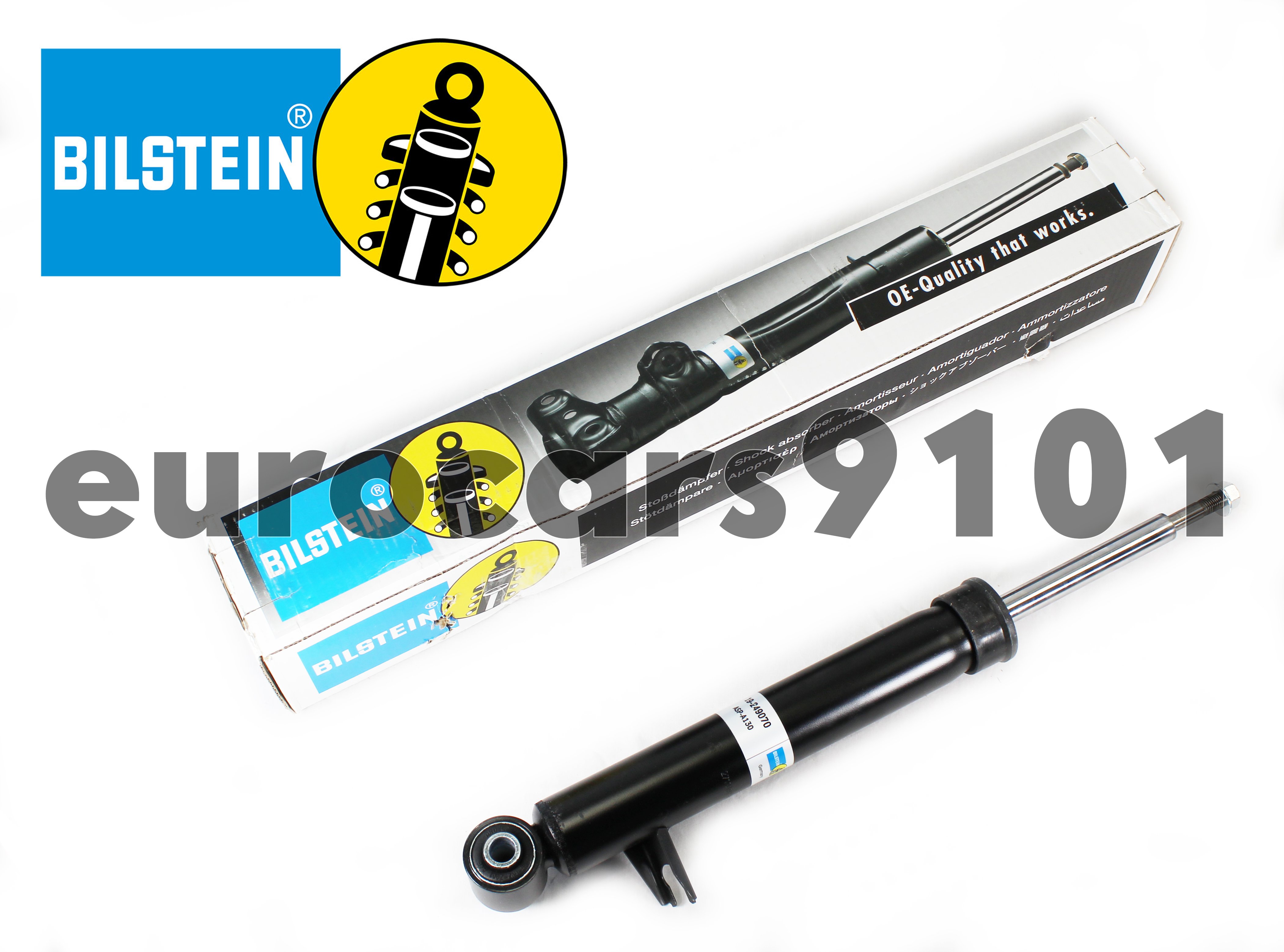 Rear 46mm Bilstein 24-143943 Monotube Shock Absorber Left Rear 46mm Bilstein 24-143943 Monotube Shock Absorber Left