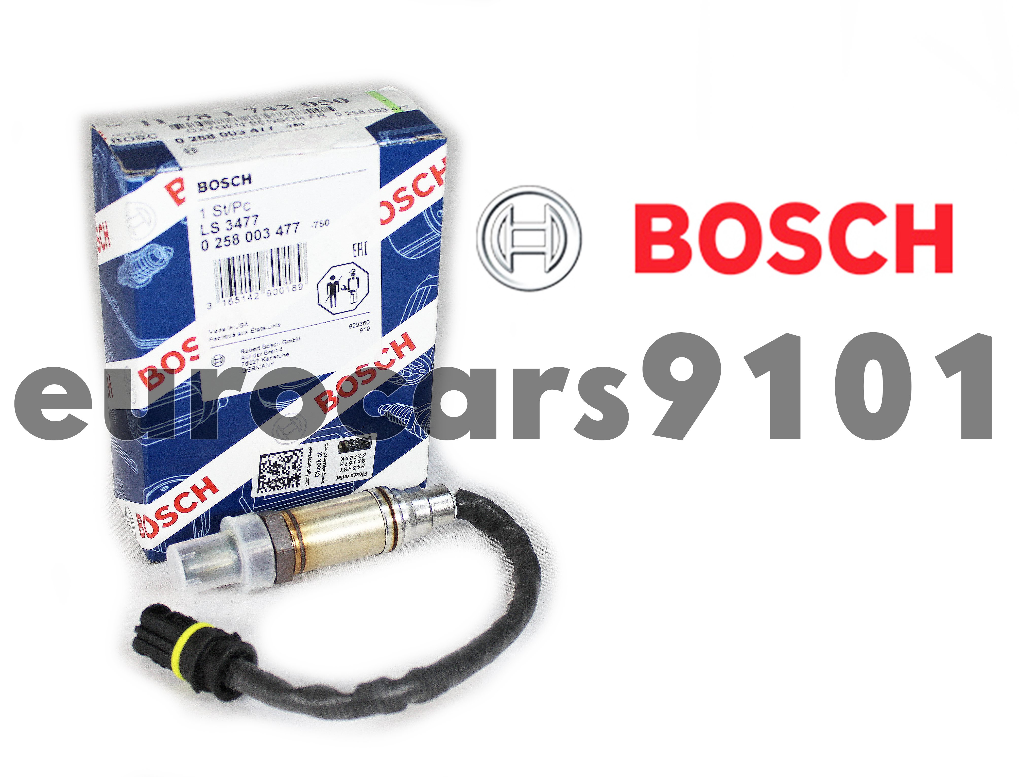 New! BMW X3 Bosch Oxygen Sensor 0258005109 11781433940 | eBay