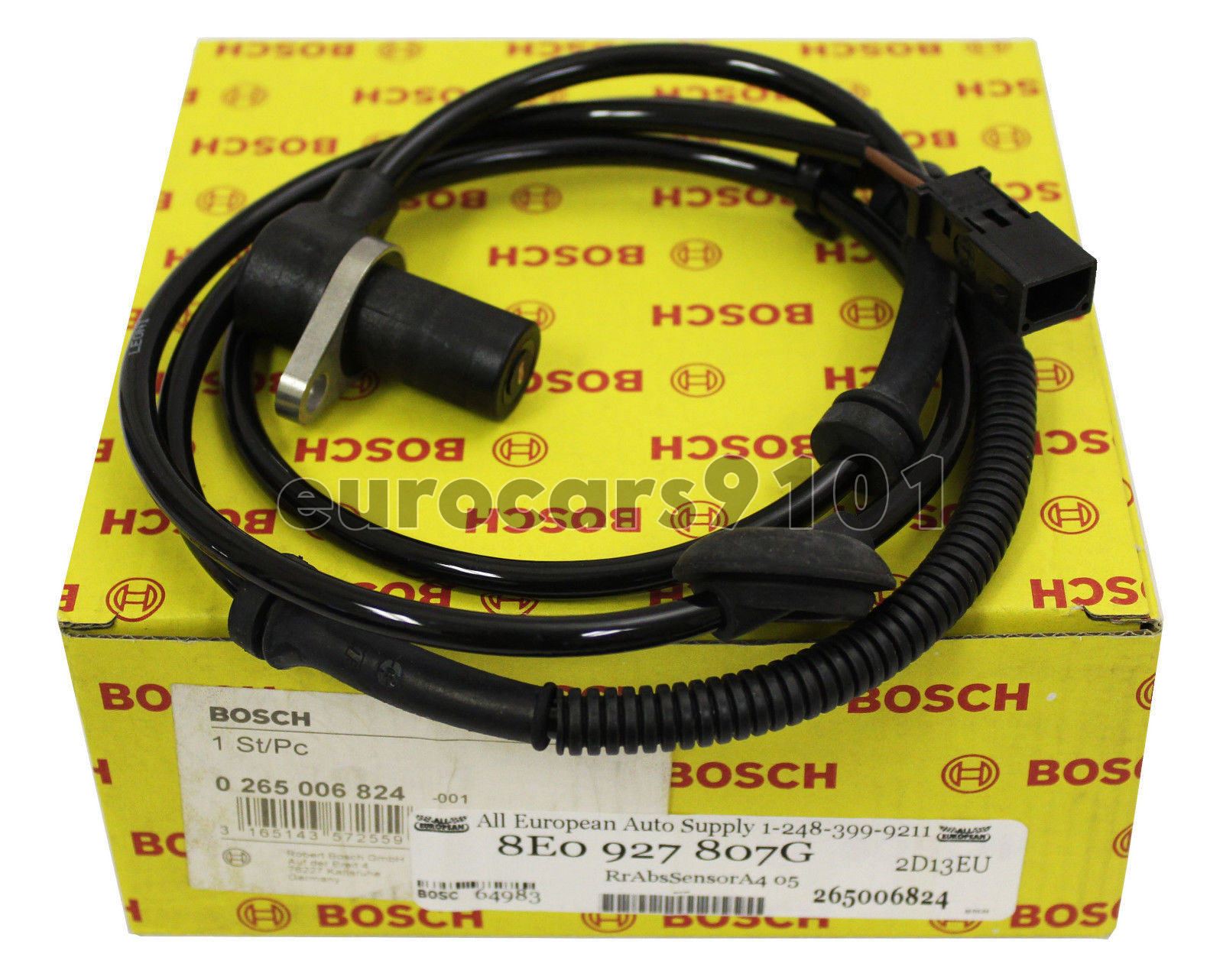 New! Audi Q5 Bosch Front Rear ABS Wheel Speed Sensor 0265007928