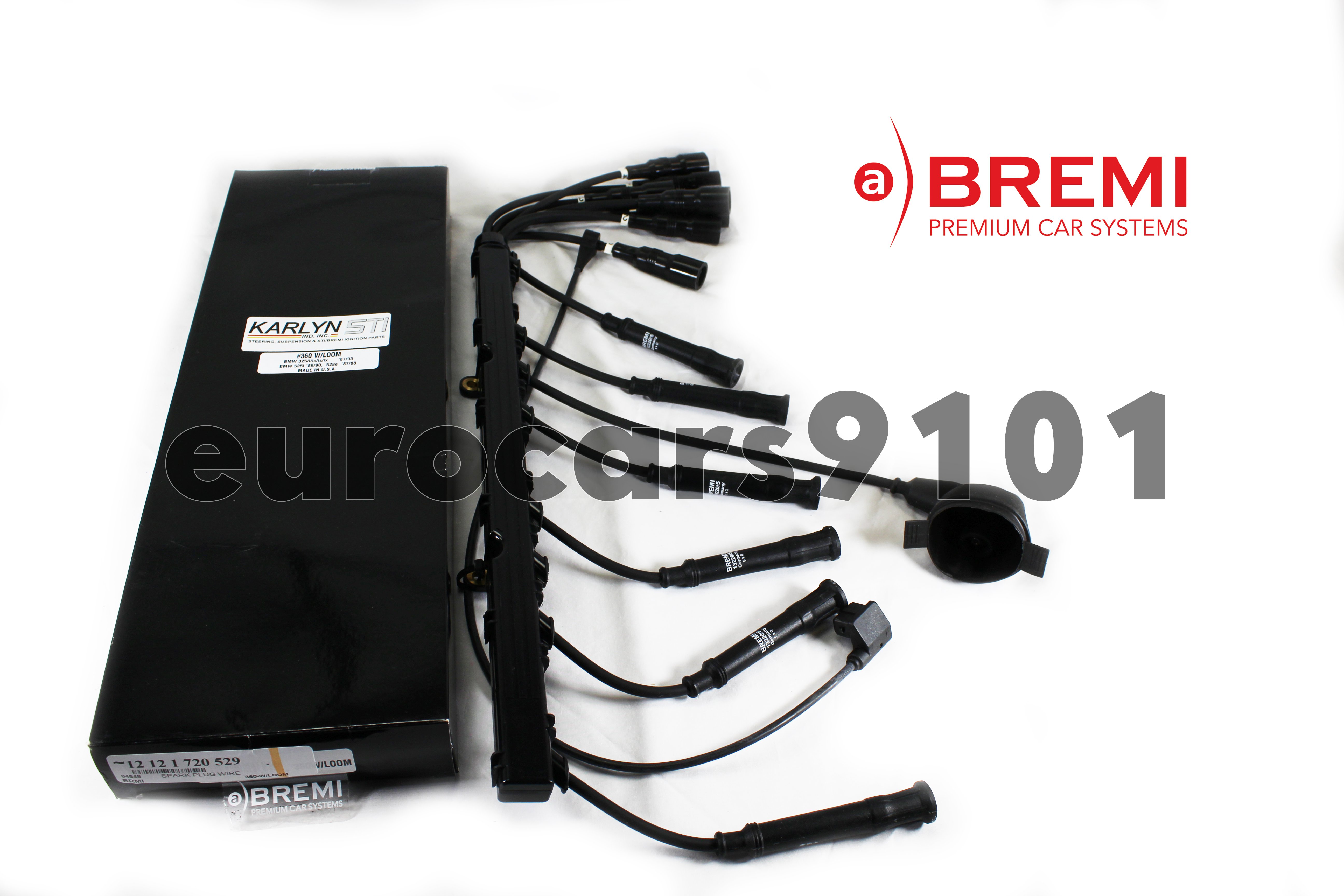 New BMW 535i BREMI Spark Plug Wire Set 535W//LOOM 12121705718