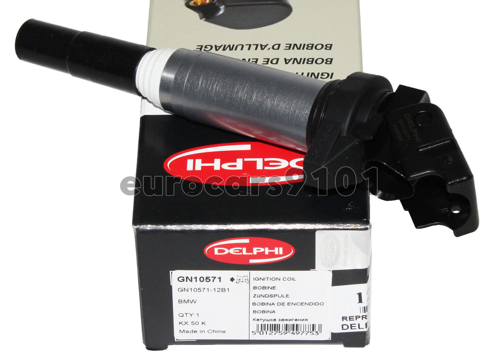 New Bmw Delphi Ignition Coil Gn10571 11b1 12138616153 Ebay
