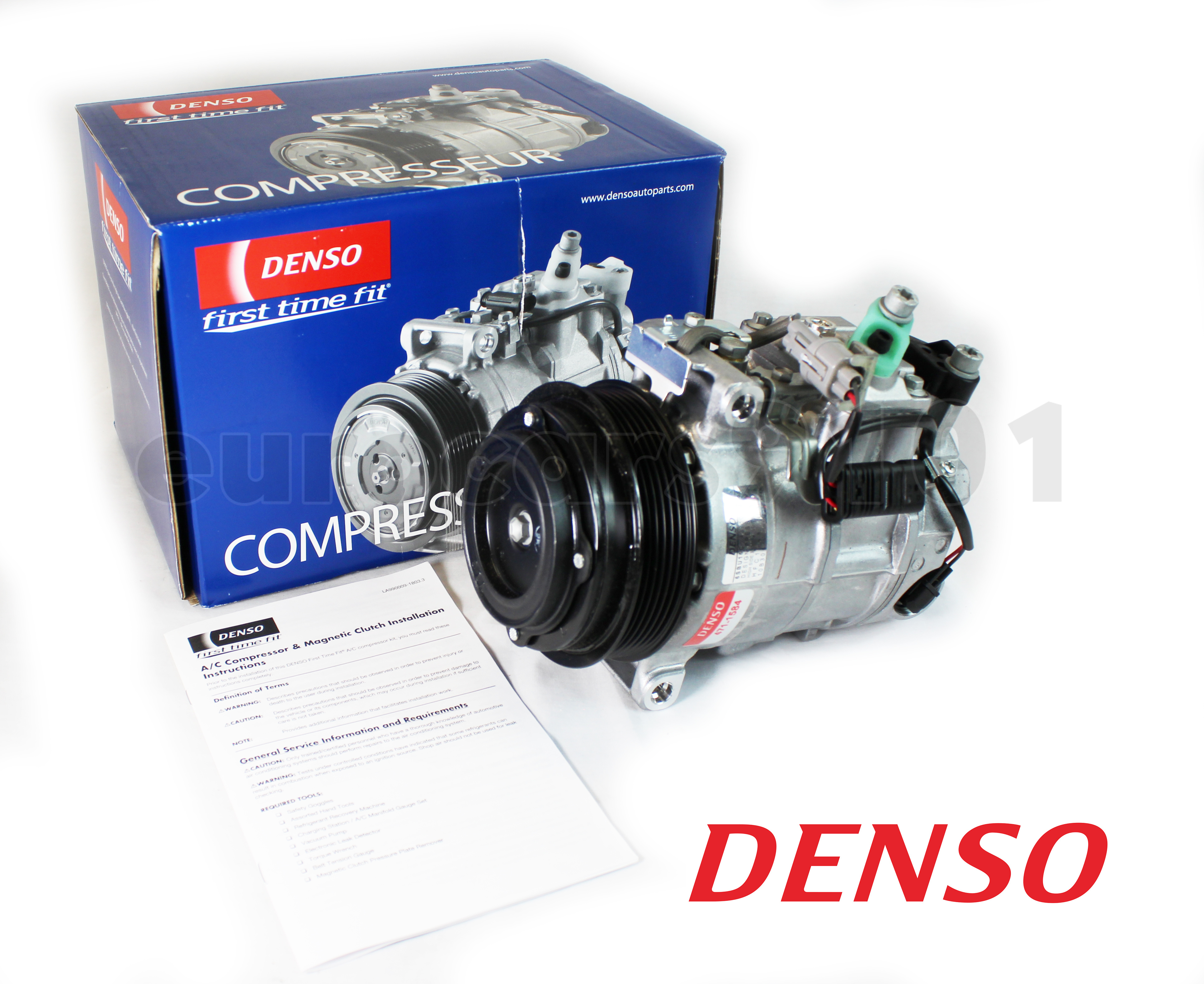 NEW COMPRESSOR W/ CLUTCH - Denso (471-1169) - Motoropt LLC - View #9