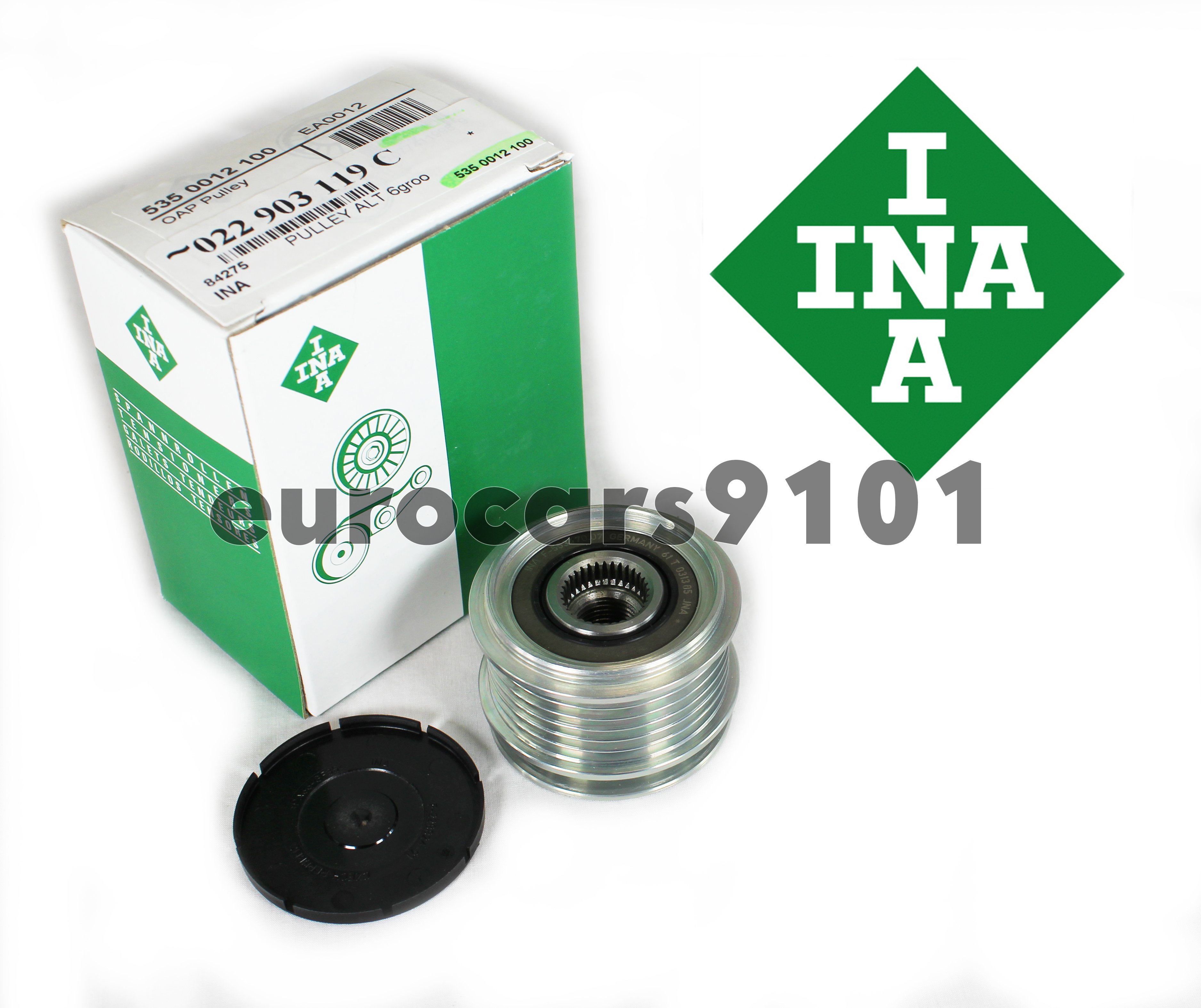 New! Volkswagen Jetta INA Alternator Decoupler Pulley 5350113100