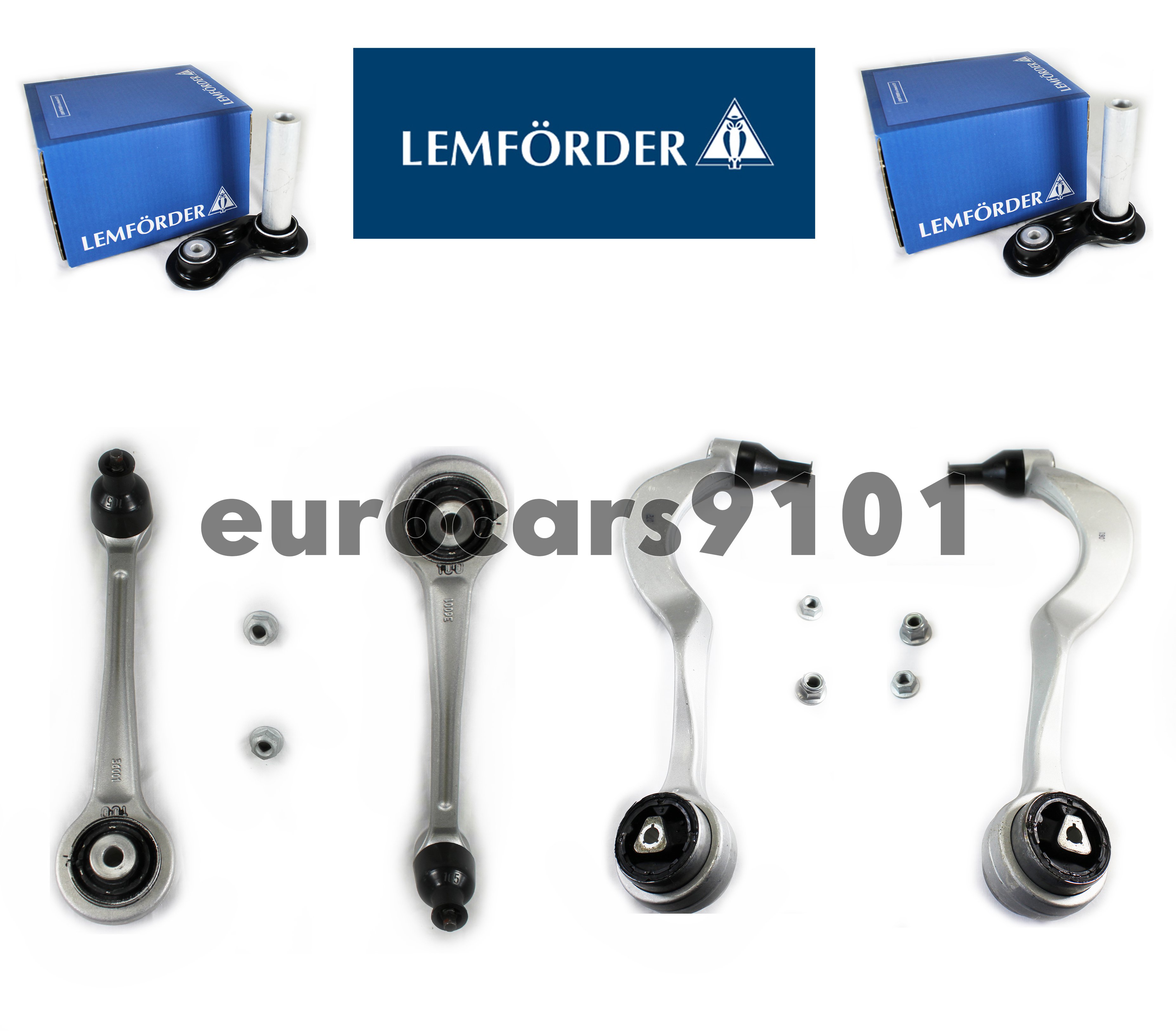 BMW 645Ci Alpina B7 Lemforder Complete Control Arm Kit