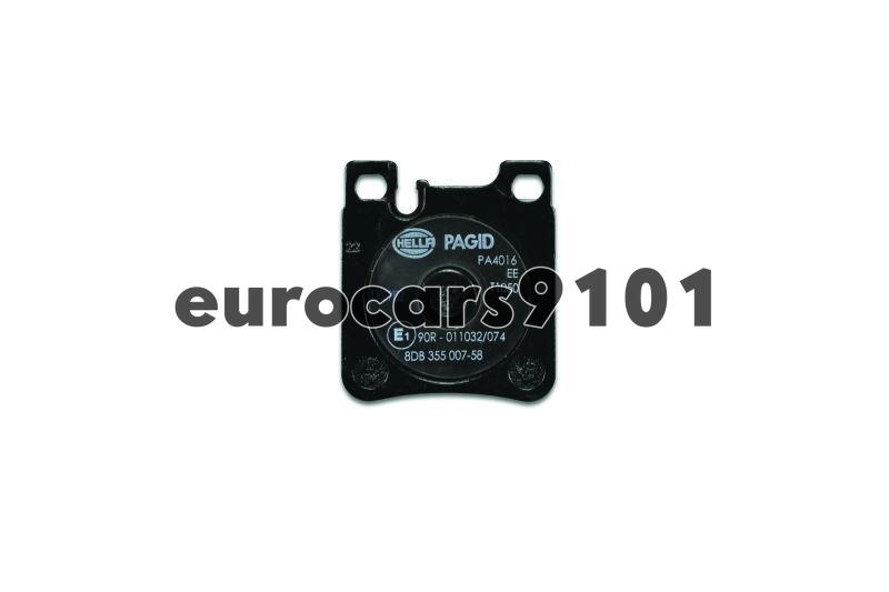 Mercedes-Benz E420 Hella-PAGID Rear Disc Brake Pad Set 355007581 004420932041