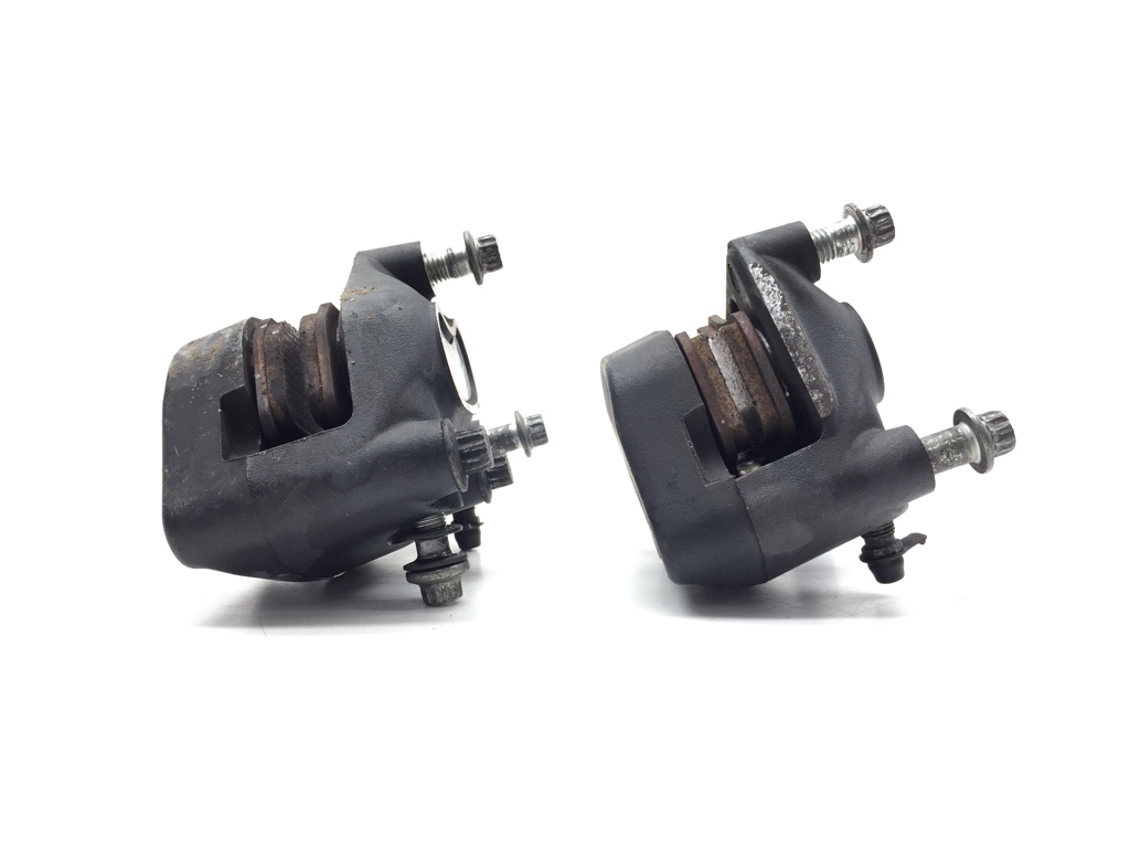 Left Right Front Brake Calipers Pads Set 2005 Harley Electra Ultra Classic EFI FLHTCUI 3219