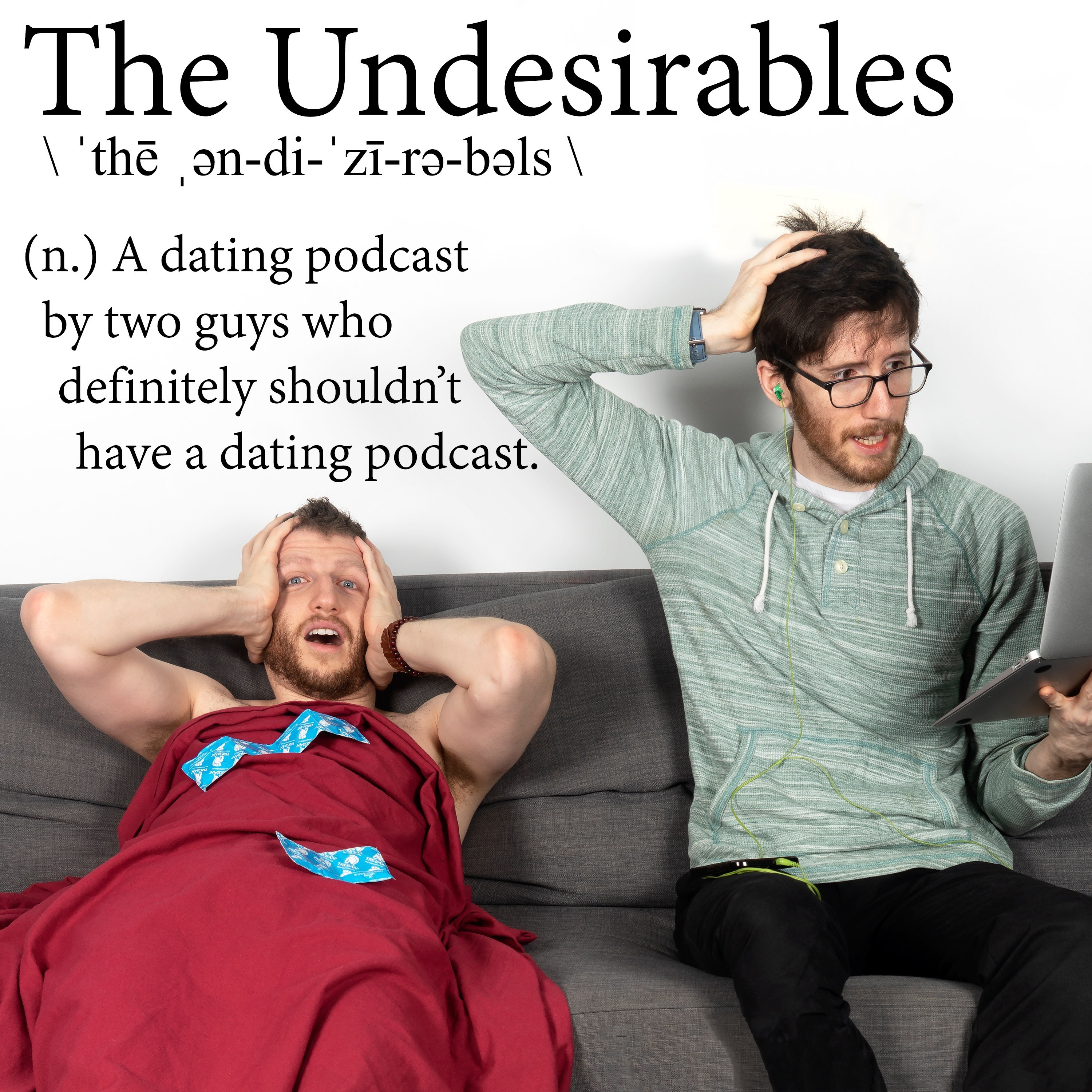 Kissin' dudes, dating profile review, and shout outs