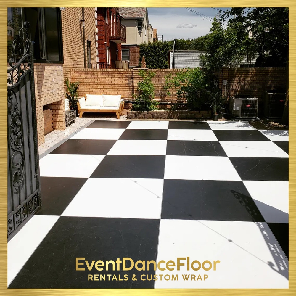Are there options for adding a subfloor to the hardwood dance floor rental for extra cushioning?