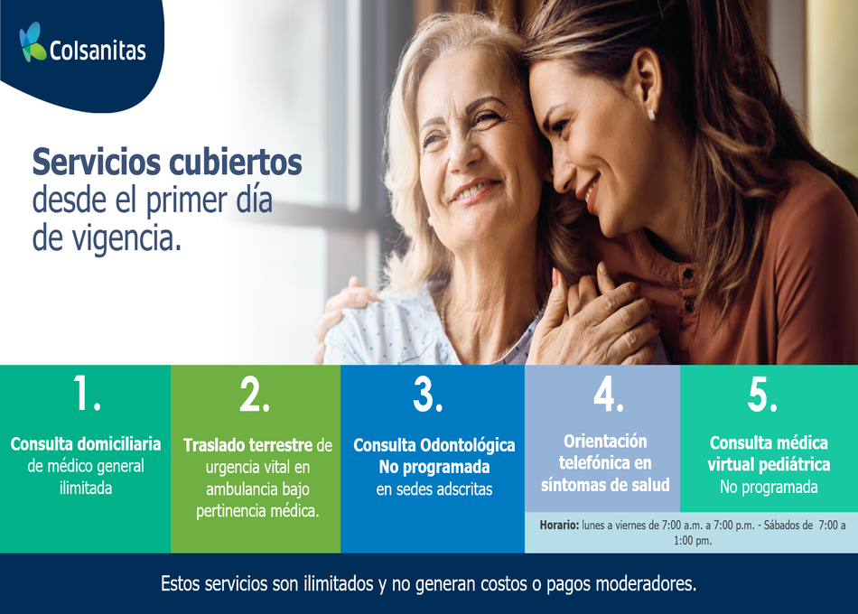 Colsanitas Plan Esencial: empieza a cuidarte pagando la mitad