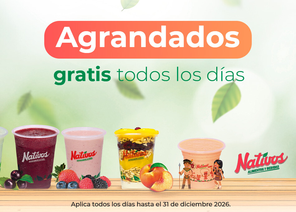 Agrandados gratis todos los días