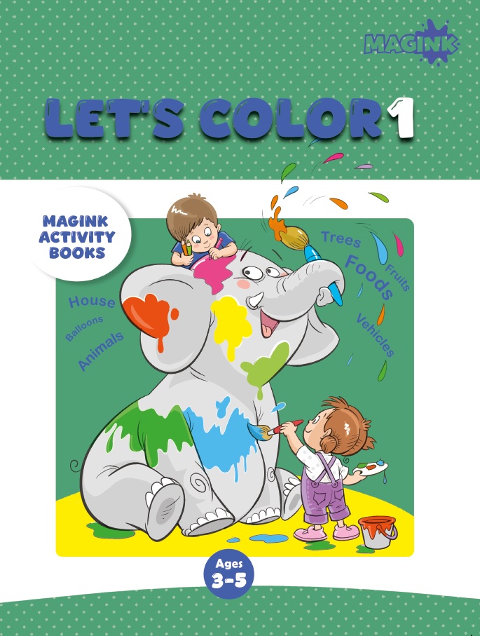 Let’s Color 1 (Magink Activity Books)