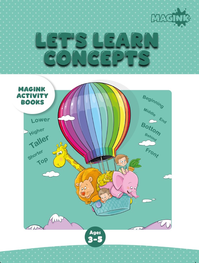 Let’s Learn Concepts  (Magink Activity Books)