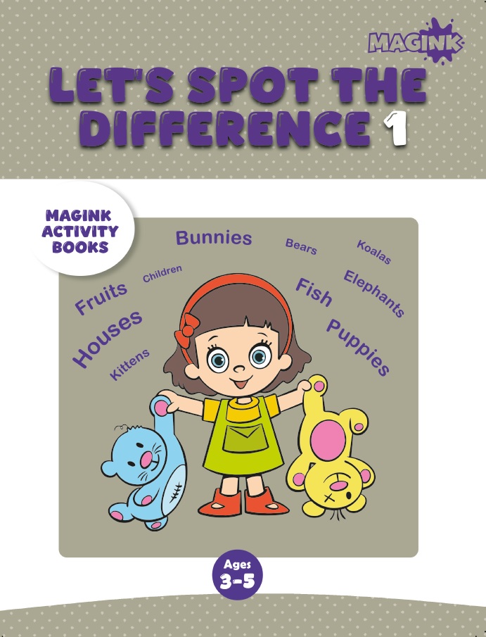 Let’s Spot the Difference 1 (Magink Activity Books)